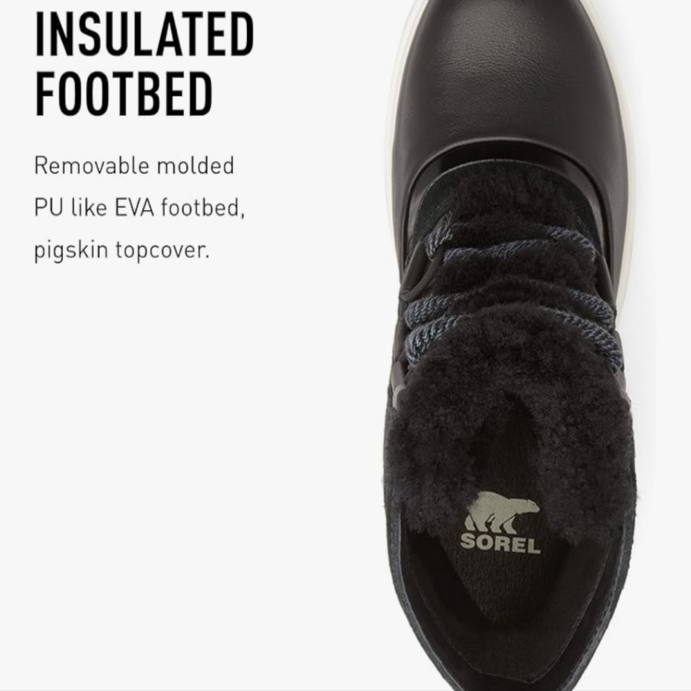 SOREL Joan of Arctic Next Lite Waterproof Wedge Snow Boot (Women) - Size 7 - Picture 9 of 12